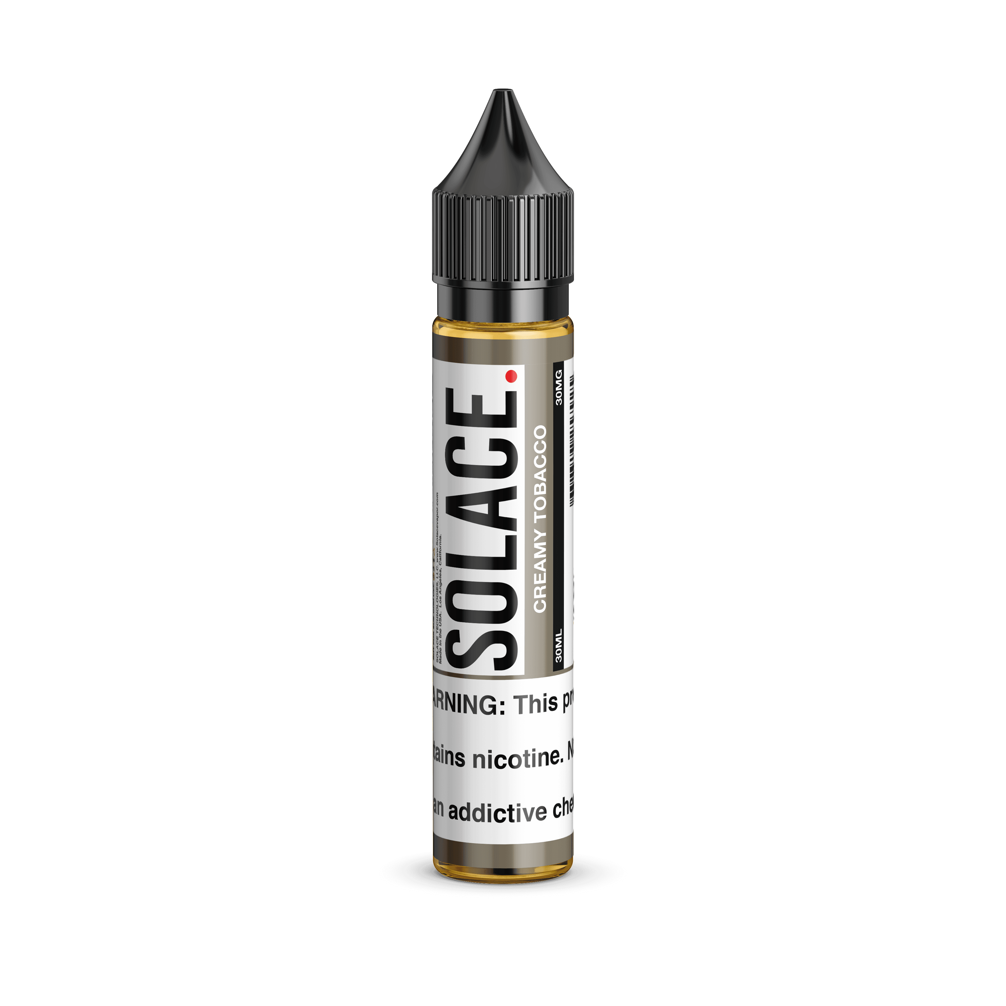 Creamy Tobacco by Solace Nicotine Salts 30ml Salt Nic $14.99 Creamy Tobacco by Solace Nicotine Salts 30ml Salt Nic $14.99