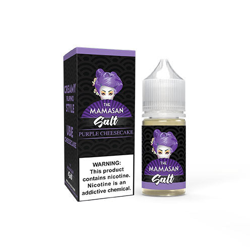 The Mamasan Purple Cheesecake Salt 30ml Nicotine Salts $13.99 The Mamasan Purple Cheesecake Salt 30ml Nicotine Salts $13.99