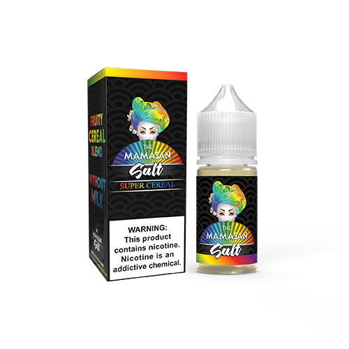 Mamasan Super Cereal Salt Vape Juice 30ml $13.99 Mamasan Super Cereal Salt Vape Juice 30ml $13.99