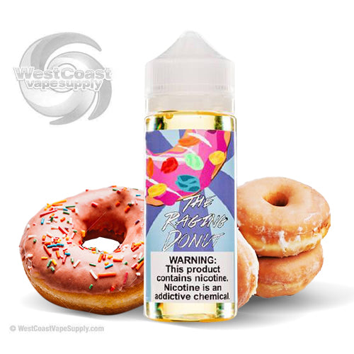 Raging Donut by Food Fighter 120ml $10.95 Vape Juice Raging Donut by Food Fighter 120ml $10.95 Vape Juice
