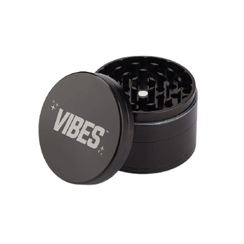 VIBES X Aerospaced 4-Piece Grinder Black