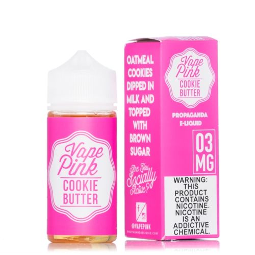Vape Pink Cookie Butter 100ml $15.99 Vape Pink Cookie Butter 100ml $15.99