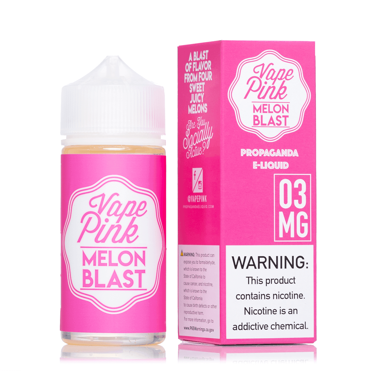 Vape Pink Melon Blast 100ml $12.99 Vape Juice Vape Pink Melon Blast 100ml $12.99 Vape Juice