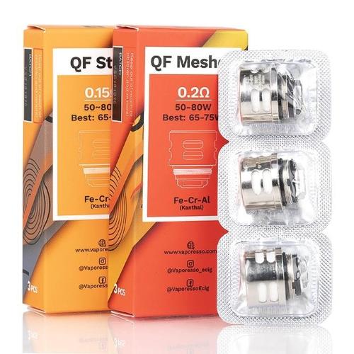 Vaporesso QF Replacement Coils (3-Pack) $14.99 Vaporesso QF Replacement Coils (3-Pack) $14.99