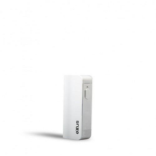 Exxus Snap VV Mini Cartridge Vaporizer Pearl White Tech