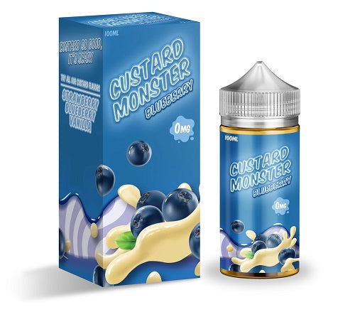 Blueberry Custard by Custard Monster 100ml $11.75 Blueberry Custard by Custard Monster 100ml $11.75