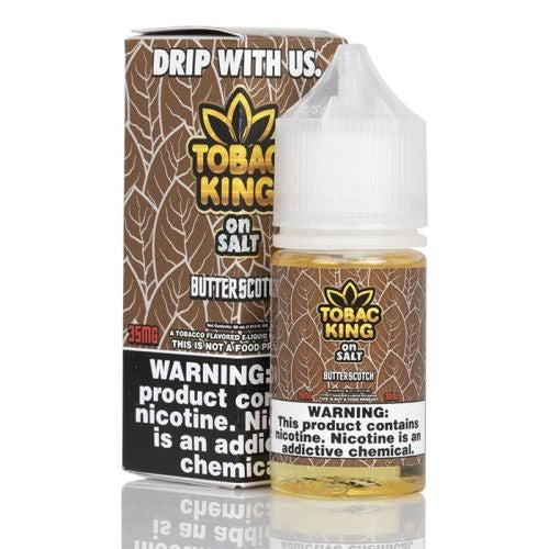 Butterscotch by TOBAC King Salt 30ml $14.99 Butterscotch by TOBAC King Salt 30ml $14.99