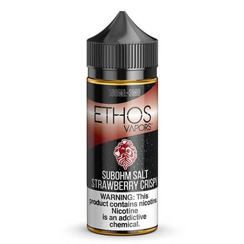 Strawberry Crispy by Ethos Sub-Ohm SALT Collection 100ml $12.99 Strawberry Crispy by Ethos Sub-Ohm SALT Collection 100ml $12.99