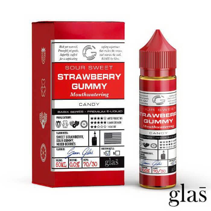 Strawberry Gummy by GLAS Basix Eliquid 60ml $11.99 Strawberry Gummy by GLAS Basix Eliquid 60ml $11.99