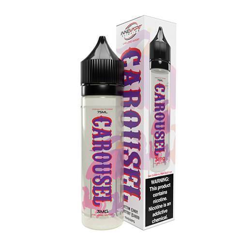 Carousel by Innevape Eliquid 75ml Cotton Candy $14.99 E-Liquid Carousel by Innevape Eliquid 75ml Cotton Candy $14.99 E-Liquid