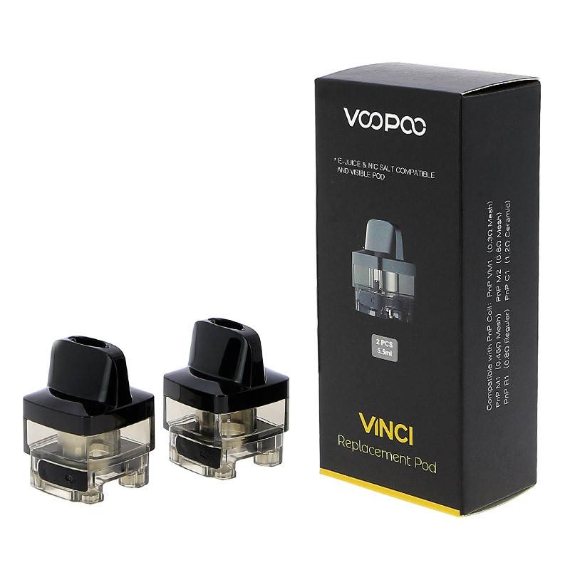 VooPoo Vinci Replacement Pod Cartridges (Pack of 2) VooPoo Vinci Replacement Pod Cartridges (Pack of 2)
