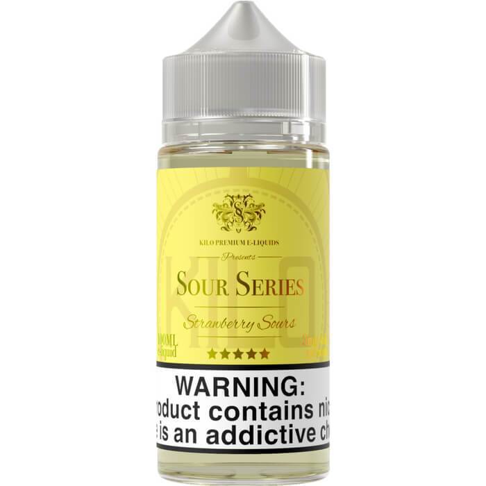 Strawberry Sours E-Liquid 100ml by Kilo Sour Series $9.75 Strawberry Sours E-Liquid 100ml by Kilo Sour Series $9.75