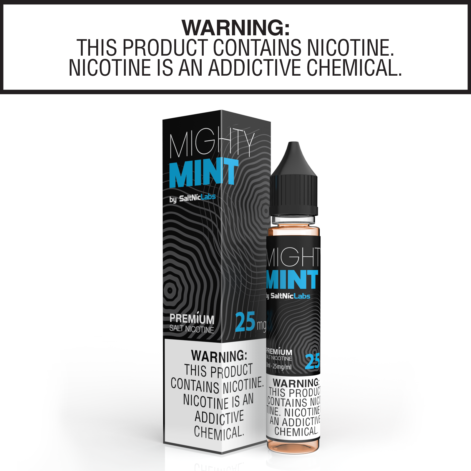 Mighty Mint by VGOD Salt Nic 30ml $13.99 Mighty Mint by VGOD Salt Nic 30ml $13.99
