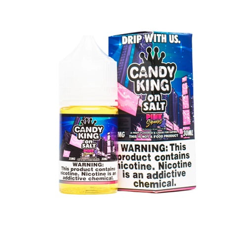 Pink Squares by Candy King on Salt 30ml $12.75 Pink Squares by Candy King on Salt 30ml $12.75