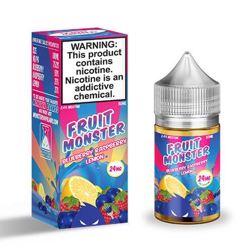 Jam Monster SALT Blueberry Raspberry Lemon Fruit Monster $11.99 Jam Monster SALT Blueberry Raspberry Lemon Fruit Monster $11.99