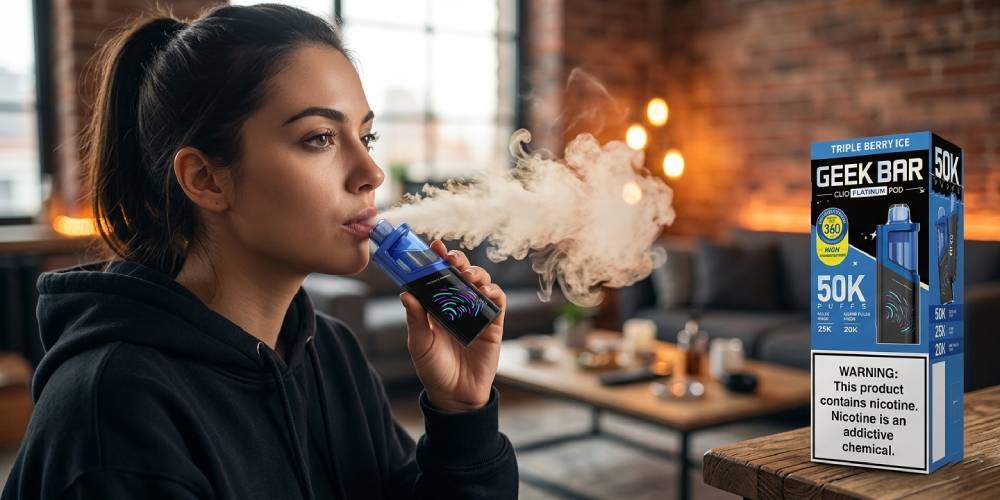 Can You Refill a Geek Bar Clio Platinum 50K Pods Disposable Vape?