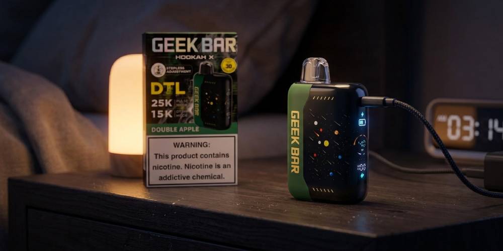 Is It Safe to Leave the Geek Bar Hookah X 25K Charging Overnight?
