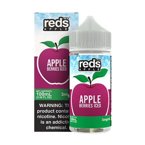 7 Daze Reds Apple Berries Iced 100ml