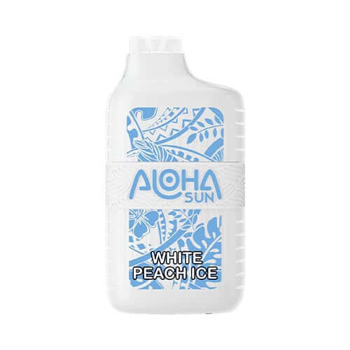 Aloha Sun Disposable White Peach Ice