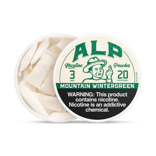 Alp Nicotine Pouches - Mountain Wintergreen