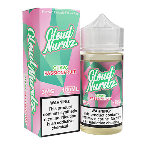 Guava Passionfruit by Cloud Nurdz 100ML ⋆ $11.75