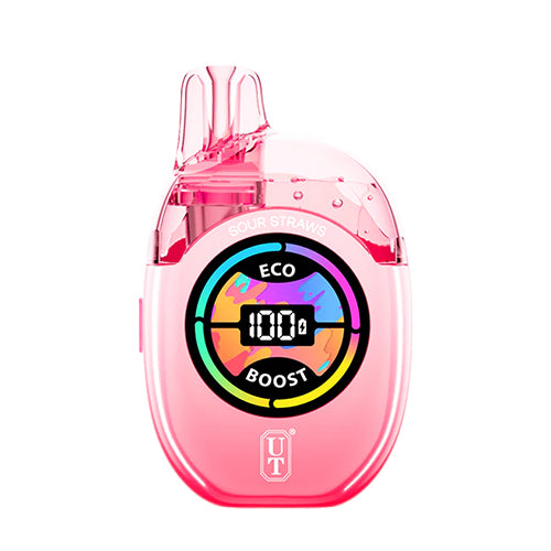 Flum UT Bar Clear Tank 50K Sour Straws