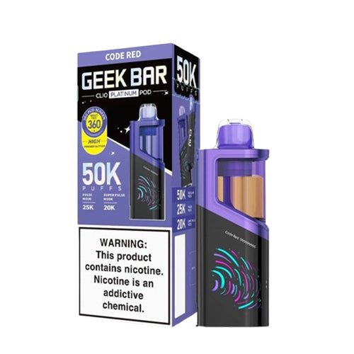 Geek Bar Clio Platinum 50K Pods | West Coast Vape Supply Geek Bar Clio Platinum 50K Pods | West Coast Vape Supply