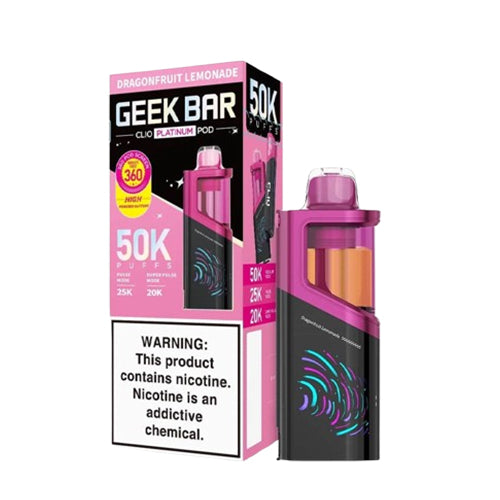 Geek Bar Clio Platinum 50K Pods | West Coast Vape Supply Geek Bar Clio Platinum 50K Pods | West Coast Vape Supply