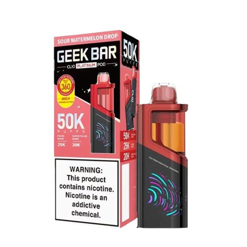 Geek Bar Clio Platinum 50K Pods | West Coast Vape Supply Geek Bar Clio Platinum 50K Pods | West Coast Vape Supply