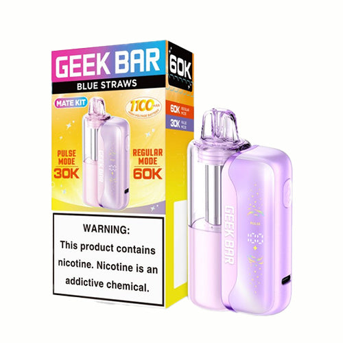 Geek Bar Mate 60K - Blue Straws