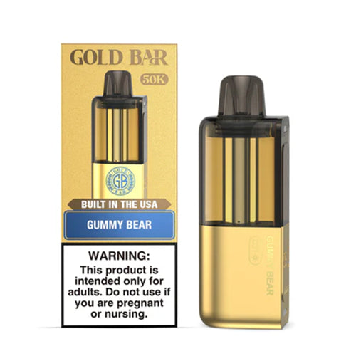 Gold Bar Max 50K Disposable Pod | Buy Online West Coast Vape Supply Gold Bar Max 50K Disposable Pod | Buy Online West Coast Vape Supply