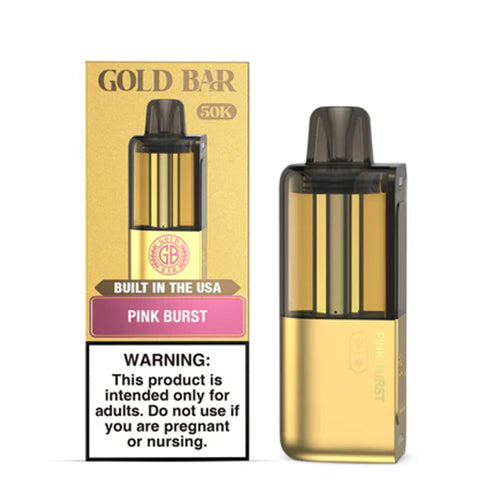 Gold Bar Max 50K Pod - Pink Burst