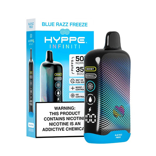 Hyppe Infiniti 50K Blue Razz Freeze