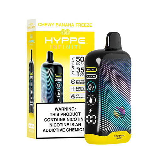 Hyppe Infiniti 50K Chewy Banana Freeze