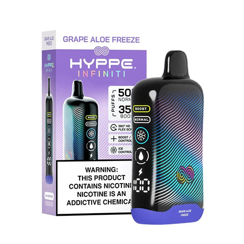 Hyppe Infiniti 50K Grape Aloe Freeze