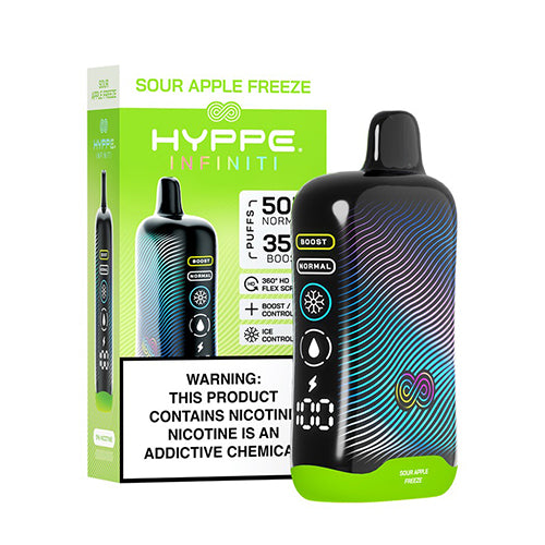 Hyppe Infiniti 50K Sour Apple Freeze
