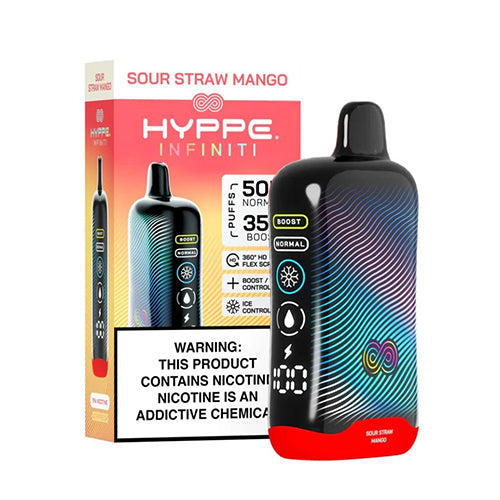 Hyppe Infiniti 50K Sour Straw Mango