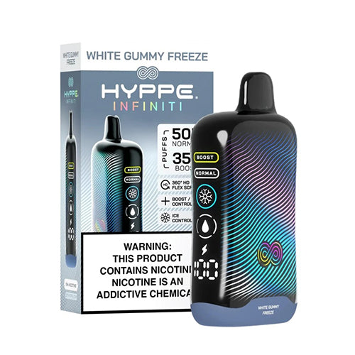 Hyppe Infiniti 50K White Gummy Freeze