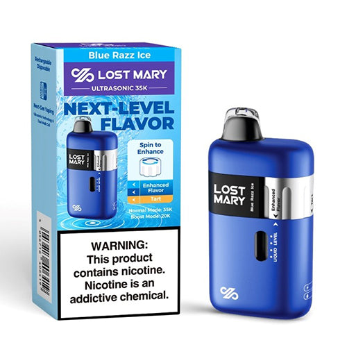 Lost Mary Ultrasonic 35K Blue Razz Ice