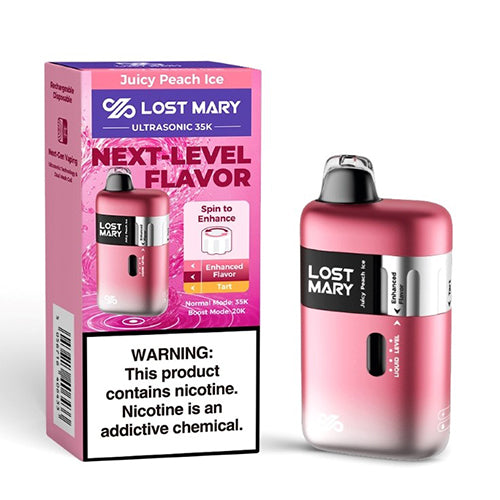 Lost Mary Ultrasonic 35K Juicy Peach Ice