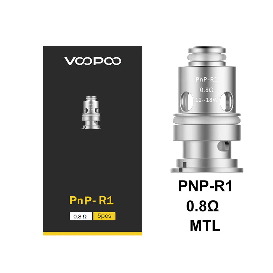 VooPoo PnP Replacement Coils 5-Pack