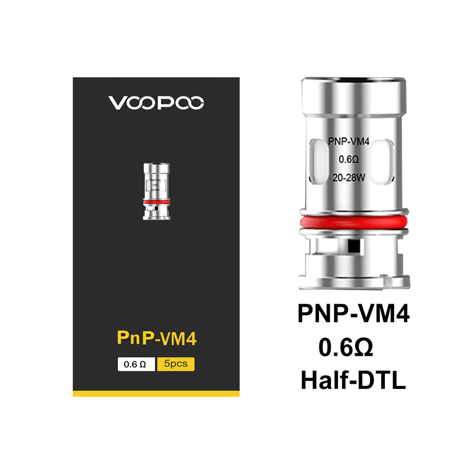 VooPoo PnP Replacement Coils 5-Pack