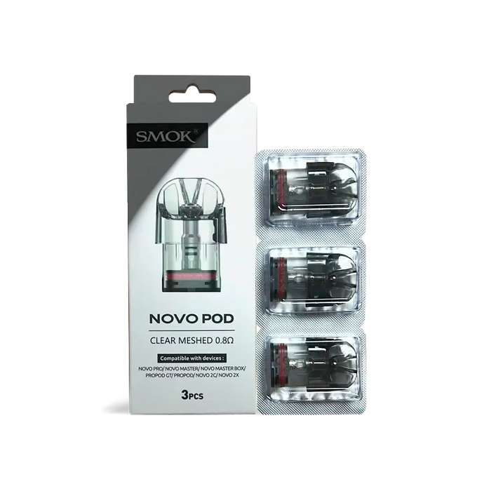 SMOK Novo Replacement Pods 3-Pack