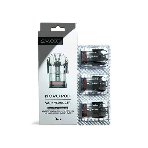 Smok Novo Replacement Pods 3-Pack Vape Coils $11.99 Smok Novo Replacement Pods 3-Pack Vape Coils $11.99
