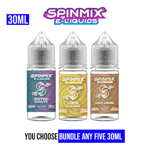 SpinMix Salts Pick 5 Bundle