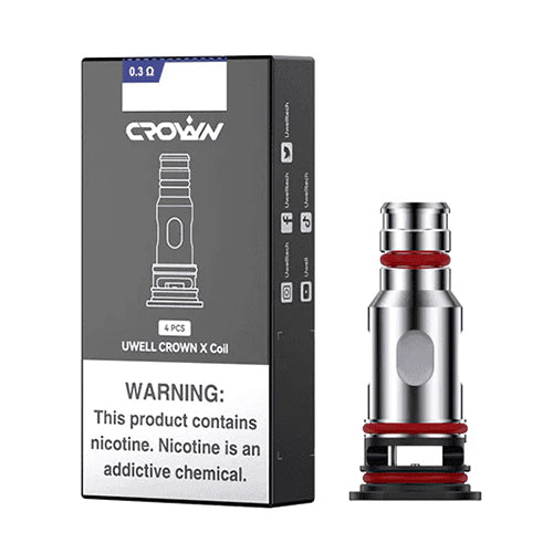 Uwell Crown X Replacement Coils 4-Pack