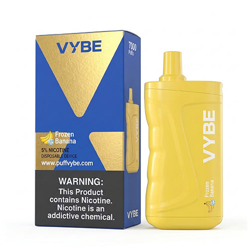 VYBE 7K Disposable Vape - Frozen Banana