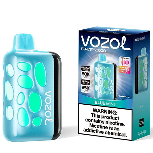 Vozol Rave 50000 Blue Mint