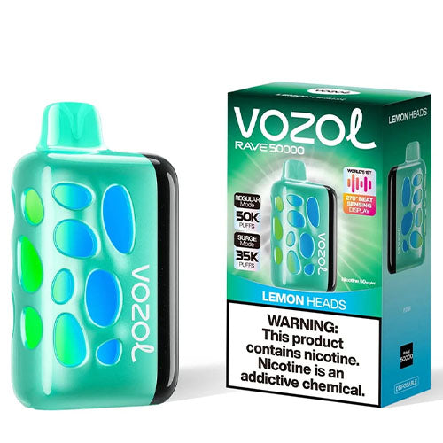 Vozol Rave 50000 Lemon Heads