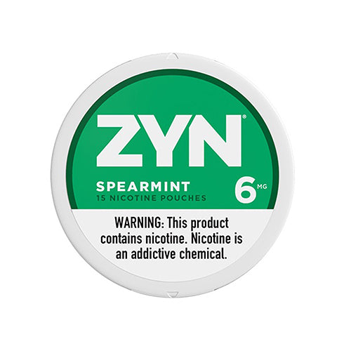 ZYN Nicotine Pouches Spearmint